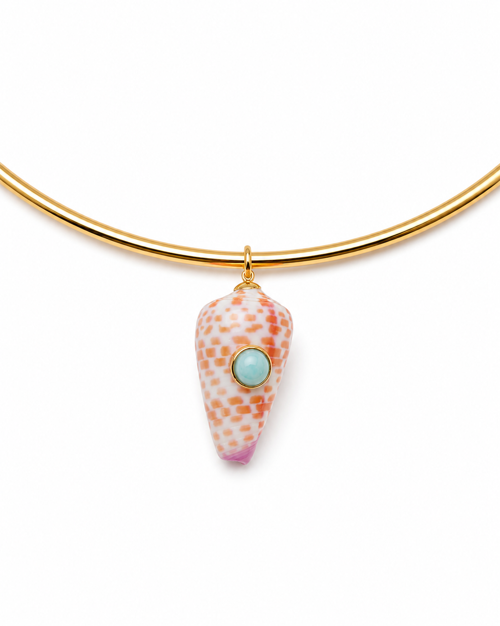 Pendentif Cône serti