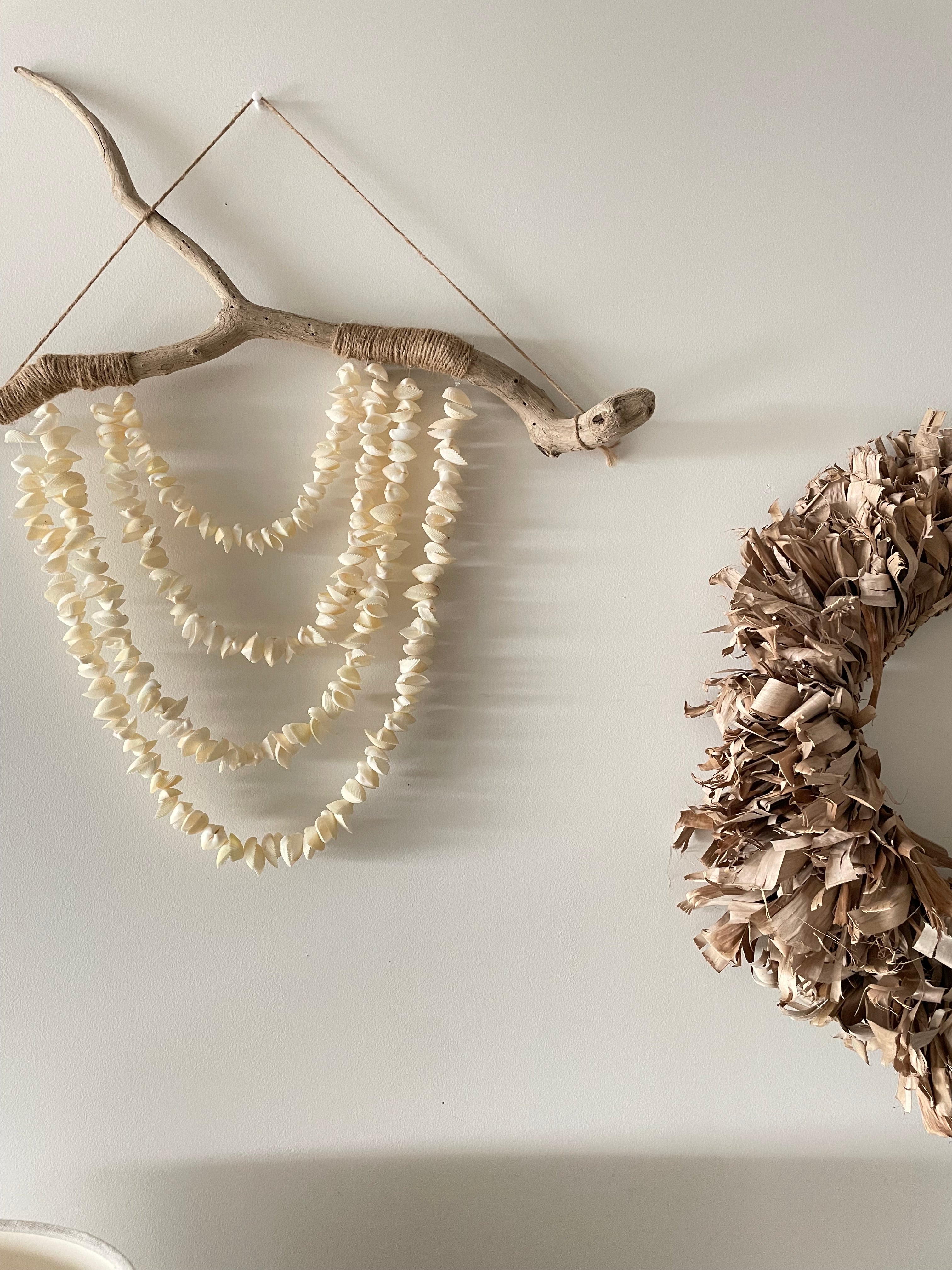 Suspension en coquillages