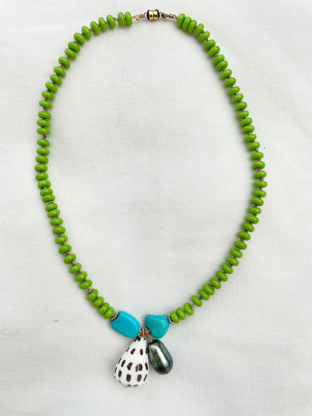 Collier vert