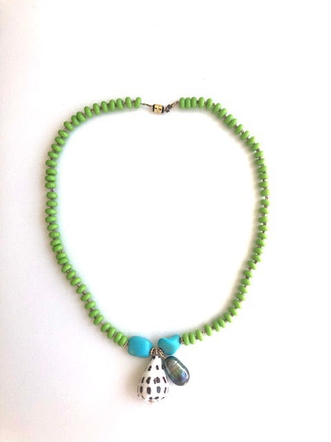 Collier vert